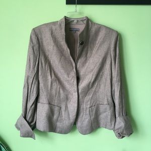 Anne Klein beige blazer